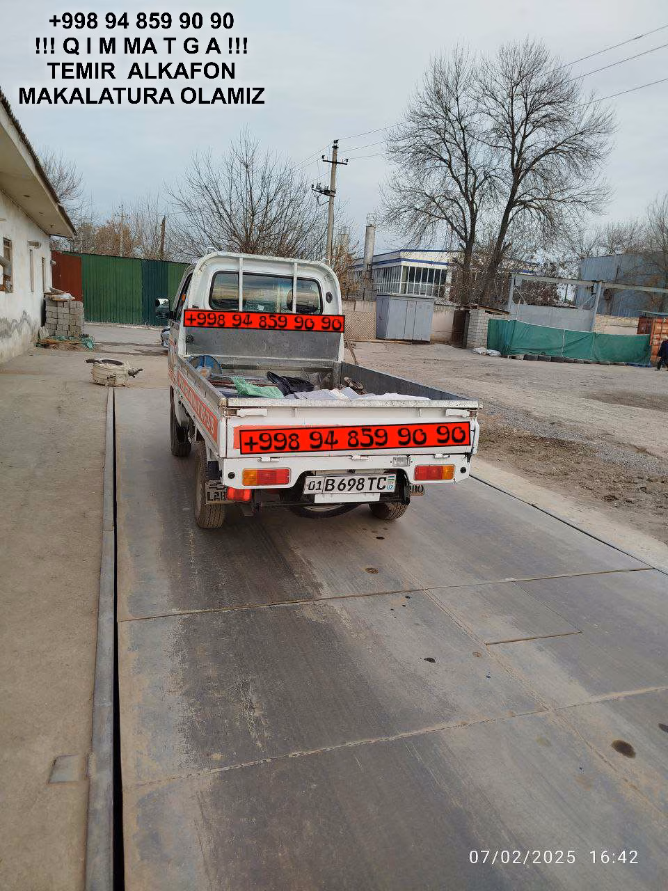 ТАШКЕНТ МЕТАЛЛОЛОМ TOSHKENT METALLOLOM qabul qilish Chirchiq