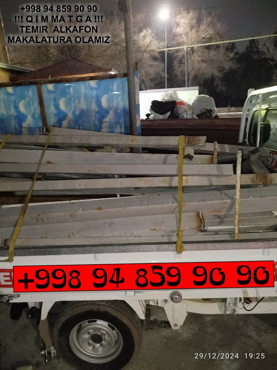 Metallolom qabul qilish Zangiota