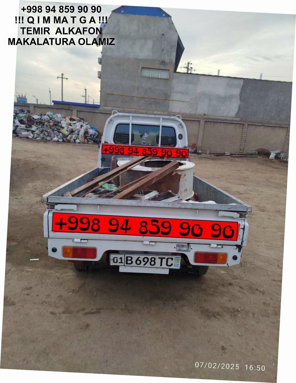 Metallolom qabul qilish Olmazor